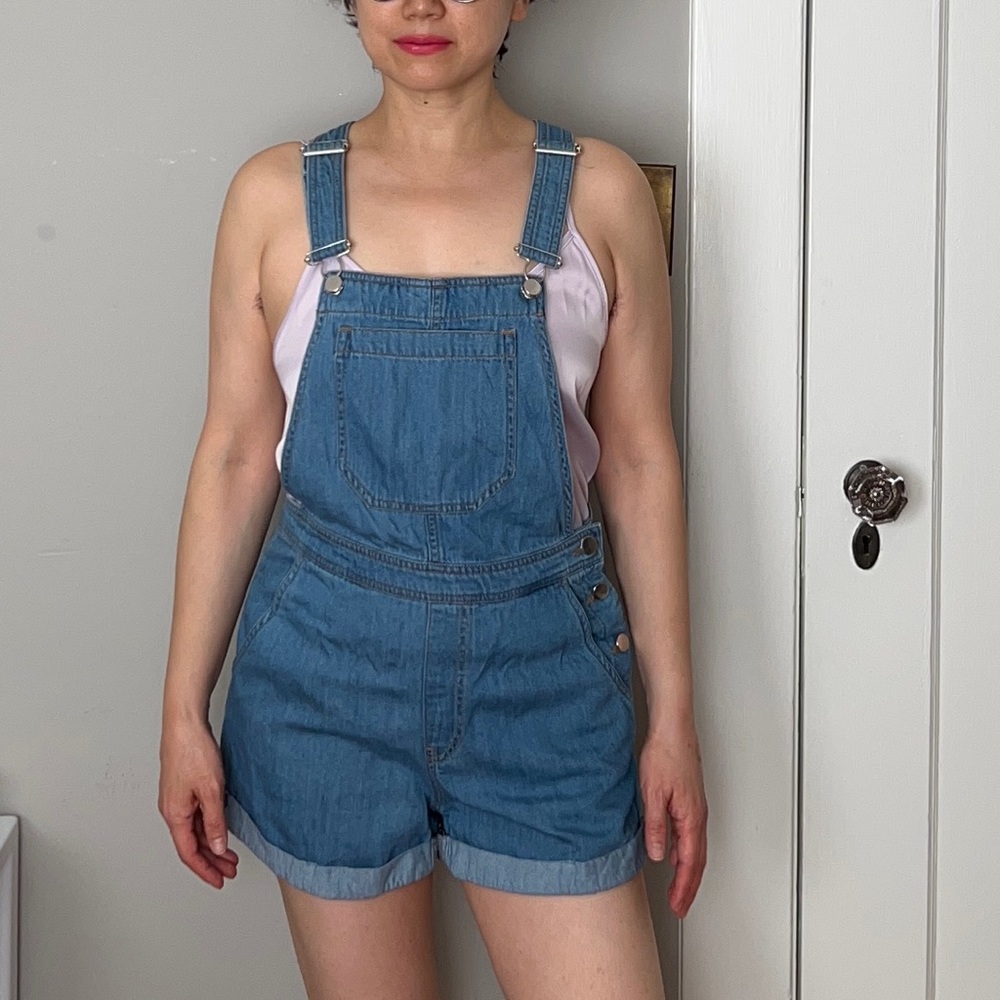 H&M Denim Romper Size 6